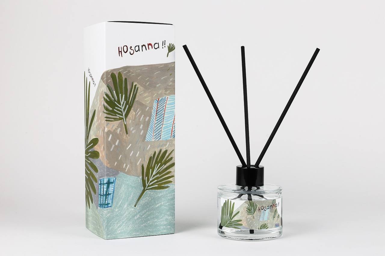 Diffuseur d'huile essentielle avec de l'argile