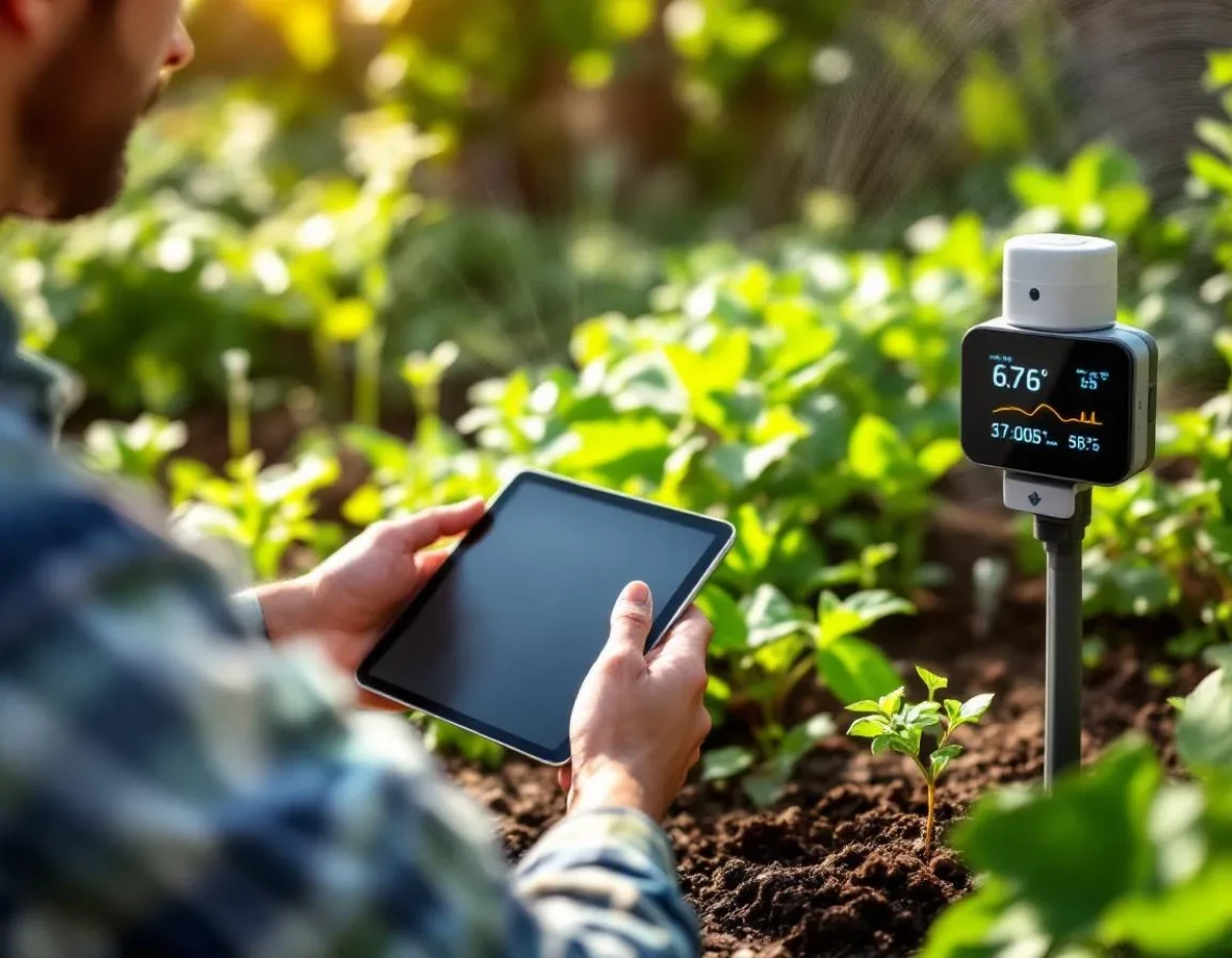 Objets connectés pour jardiniers : smart garden en pratique