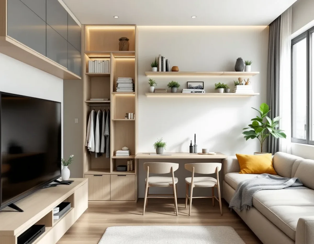 Organisation d'intérieur : idées gain de place astucieuses